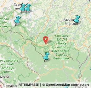 Mappa Via Isolalunga, 41027 Pievepelago MO, Italia (34.80727)