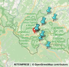 Mappa Via Isolalunga, 41027 Pievepelago MO, Italia (4.98273)