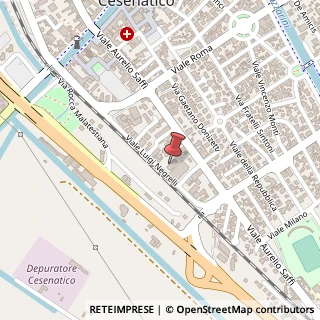 Mappa Via Negrelli, 24, 47042 Cesenatico, Forlì-Cesena (Emilia Romagna)
