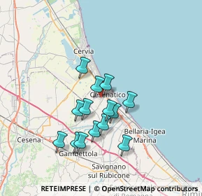 Mappa Via Terminillo, 47042 Cesenatico FC, Italia (5.89786)