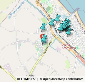 Mappa Via Terminillo, 47042 Cesenatico FC, Italia (0.947)