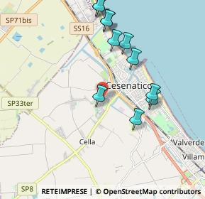 Mappa Via Terminillo, 47042 Cesenatico FC, Italia (2.05636)