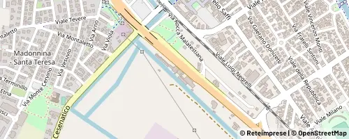 Mappa Cesenatico