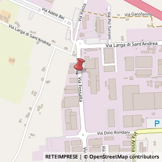 Mappa Via Fossalta, 3753, 47023 Cesena, Forlì-Cesena (Emilia Romagna)