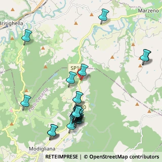 Mappa Via Provinciale Faentina, 47015 Modigliana FC, Italia (2.51667)
