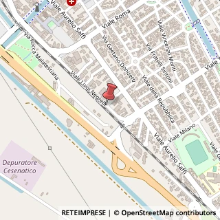 Mappa Via Negrelli, 24, 47042 Cesenatico, Forlì-Cesena (Emilia Romagna)