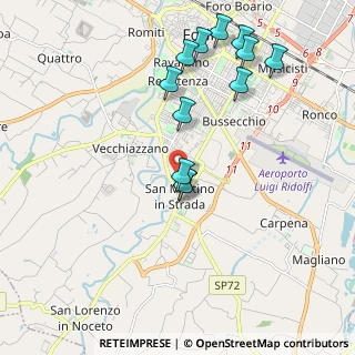 Mappa Via Ambrosoli Giorgio, 47121 Forlì FC, Italia (2.11167)