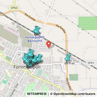 Mappa Via Carlo Sforza, 47034 Forlimpopoli FC, Italia (0.544)