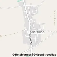 Karte Camisano