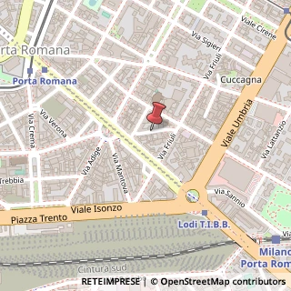 Mappa Strada della Carità, 2, 20135 Milano, Milano (Lombardia)