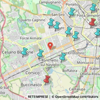 Mappa Via Padre Leonardo Murialdo, 20147 Milano MI, Italia (2.63833)