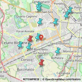 Mappa Via Padre Leonardo Murialdo, 20147 Milano MI, Italia (2.35)