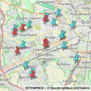 Mappa Via Padre Leonardo Murialdo, 20147 Milano MI, Italia (2.336)