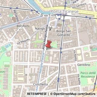 Mappa Via Giuseppe Lagrange, 15, 20136 Milano, Milano (Lombardia)