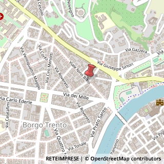 Mappa Via bezzecca 4/b, 37126 Verona, Verona (Veneto)