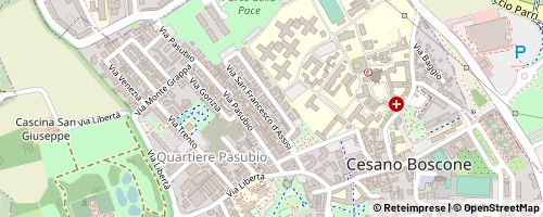 Mappa Cesano Boscone