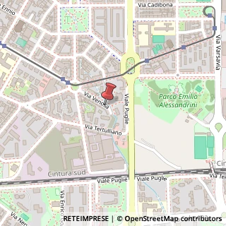 Mappa Via Venosa, 12, 20137 Milano, Milano (Lombardia)