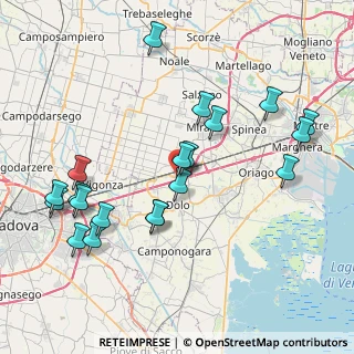 Mappa Via dell' Industria, 30030 Cazzago VE, Italia (8.6605)
