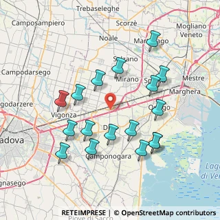 Mappa Via dell' Industria, 30030 Cazzago VE, Italia (7.65176)