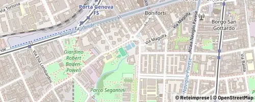 Mappa Mediolan