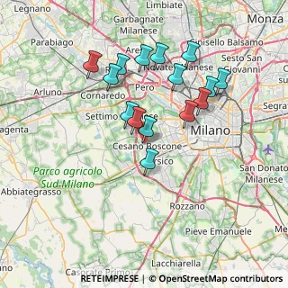 Mappa Istituto Sacra Famiglia, 20090 Cesano Boscone MI, Italia (6.64467)