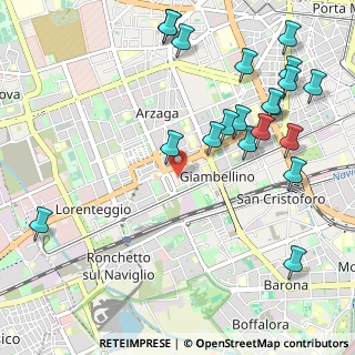Mappa Via dei Tulipani, 20146 Milano MI, Italia (1.293)