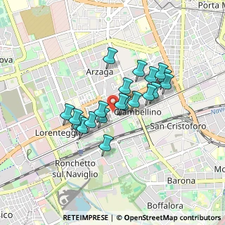 Mappa Via dei Tulipani, 20146 Milano MI, Italia (0.673)
