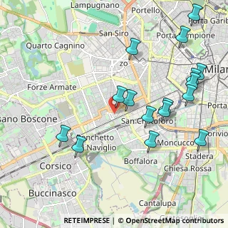 Mappa Via dei Tulipani, 20146 Milano MI, Italia (2.33688)