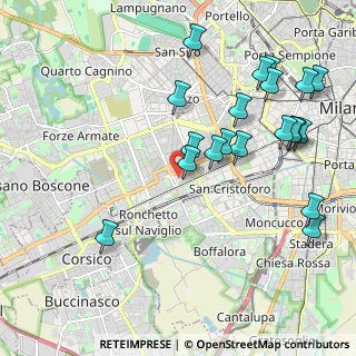 Mappa Via dei Tulipani, 20146 Milano MI, Italia (2.29)
