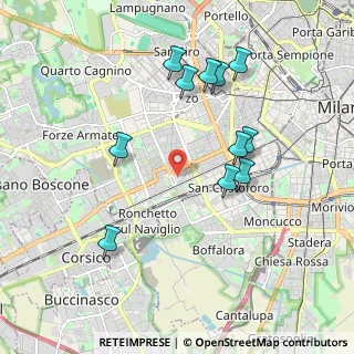 Mappa Via dei Tulipani, 20146 Milano MI, Italia (1.91364)