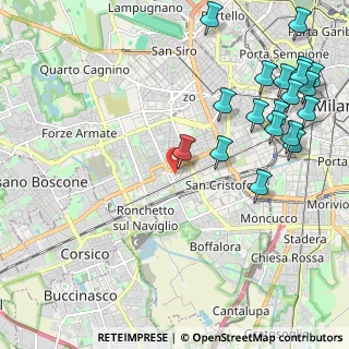 Mappa Via dei Tulipani, 20146 Milano MI, Italia (2.76842)