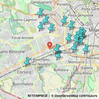 Mappa Via dei Tulipani, 20146 Milano MI, Italia (2.153)