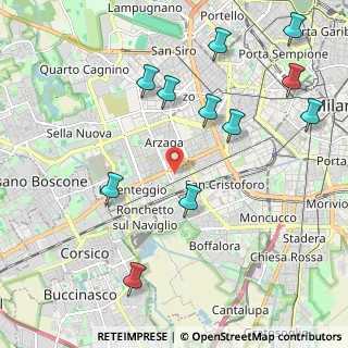 Mappa Via dei Tulipani, 20146 Milano MI, Italia (2.41545)