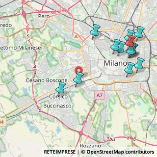 Mappa Via dei Tulipani, 20146 Milano MI, Italia (5.20462)