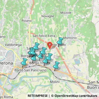 Mappa Via Antonio da Legnago, 37131 Verona VR, Italia (1.5975)