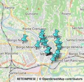 Mappa 37126 Verona VR, Italia (1.33706)