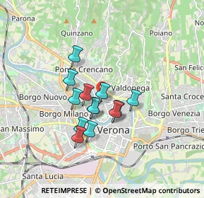 Mappa 37126 Verona VR, Italia (1.22846)