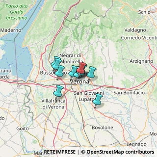 Mappa 37126 Verona VR, Italia (6.54273)