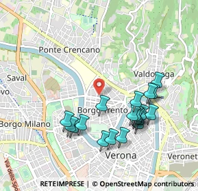 Mappa 37126 Verona VR, Italia (0.964)