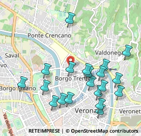 Mappa 37126 Verona VR, Italia (1.082)