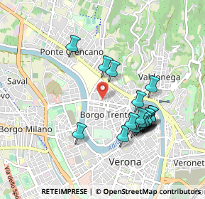 Mappa 37126 Verona VR, Italia (0.8795)