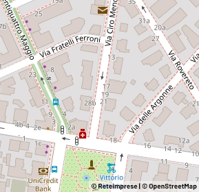Mappa 37126 Verona VR, Italia (0.08846)