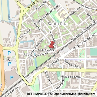 Mappa Strada Biandrate, 1, 28100 Novara, Novara (Piemonte)