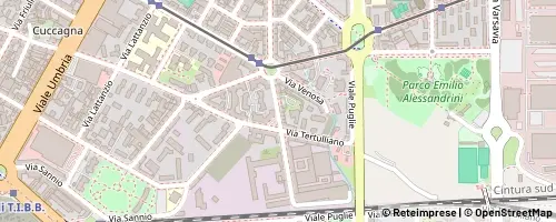 Mappa Милан