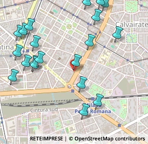 Mappa Viale Umbria, 20153 Milano MI, Italia (0.6305)