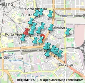 Mappa Viale Umbria, 20153 Milano MI, Italia (0.7315)
