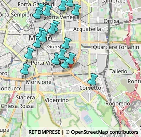 Mappa Viale Umbria, 20153 Milano MI, Italia (2.114)