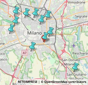 Mappa Viale Umbria, 20153 Milano MI, Italia (4.37364)