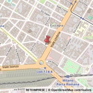 Mappa Via Pietro Colletta,  45, 20135 Milano, Milano (Lombardia)