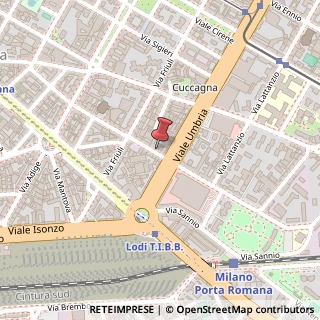Mappa Via Pietro Colletta, 45, 20135 Milano, Milano (Lombardia)